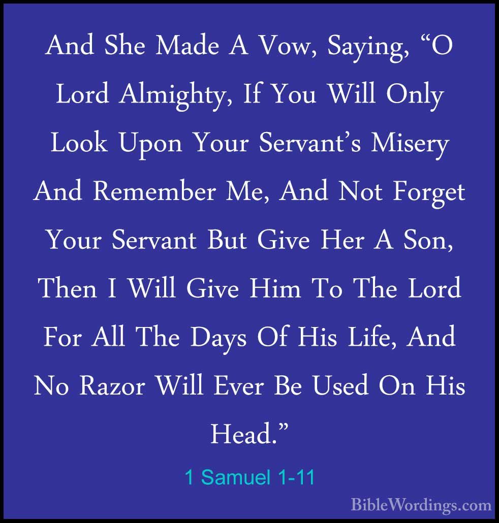 1 Samuel 1 Holy Bible English